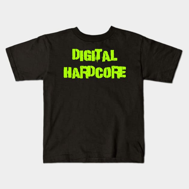 Digital hardcore Kids T-Shirt by Erena Samohai